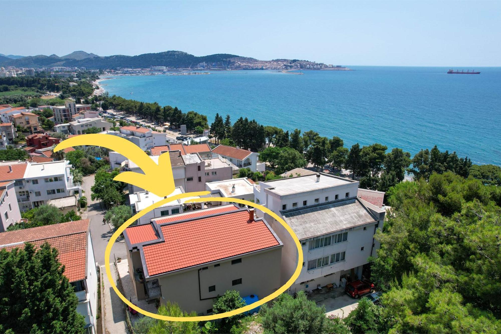 Flora Apartment - Near The Sea Šušanj Buitenkant foto